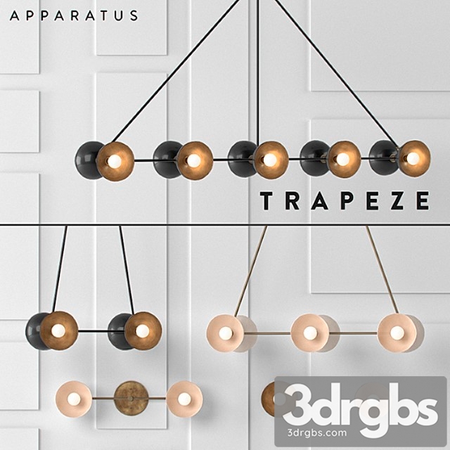 Apparatus Trapeze Set 3dsmax Download - thumbnail 1