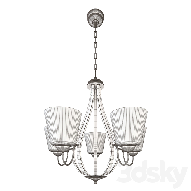 Arden Chandelier 3DSMax File - thumbnail 2