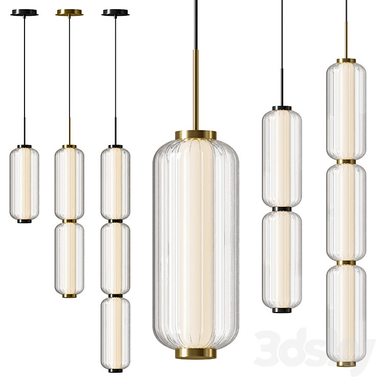 Aromas del campo Elma Pendant Lamp 3DS Max Model - thumbnail 1