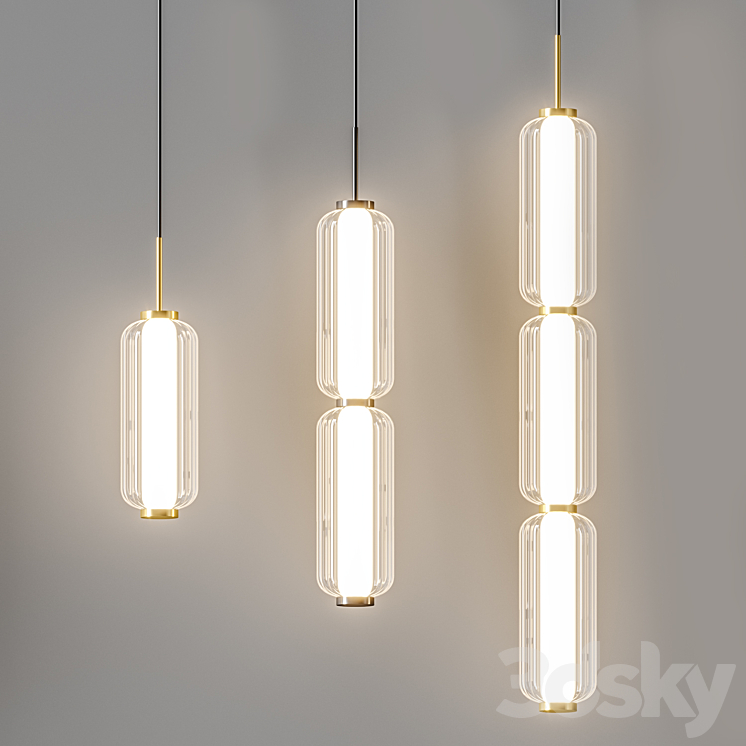 Aromas del campo Elma Pendant Lamp 3DS Max Model - thumbnail 2