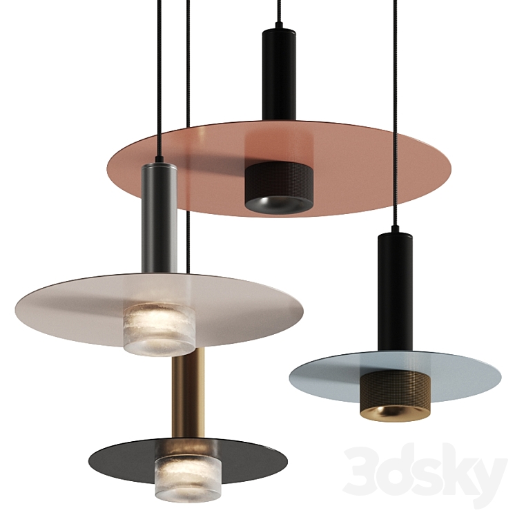 Aromas del Campo Focus Pendant Lamps 3DS Max Model - thumbnail 1