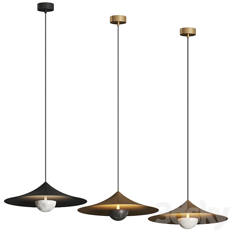 Aromas del Campo Hat Pendant Lamp 3DS Max Model - thumbnail 2