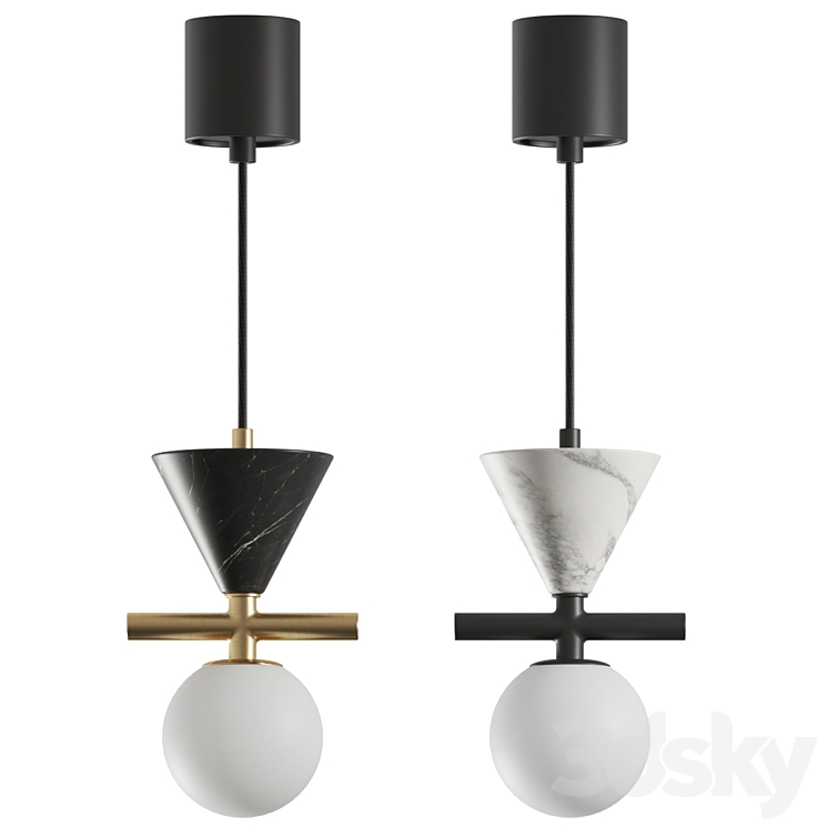 Aromas del Campo Oneta Pendant Lamp 3DS Max Model - thumbnail 2