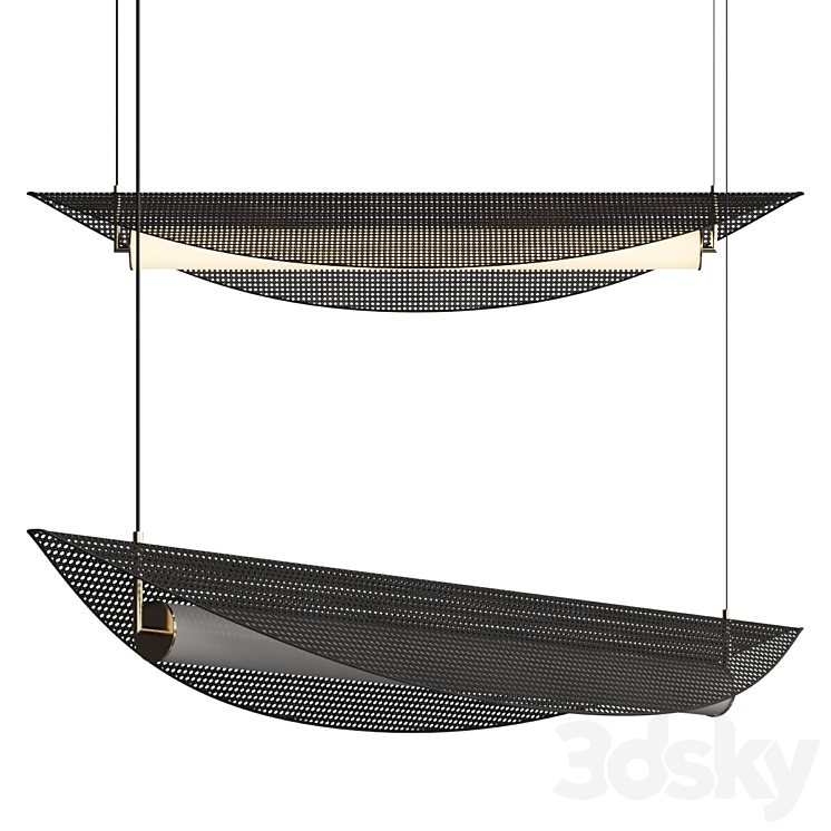 Aromas del Campo Tuya Pendant Lamp 3DS Max Model - thumbnail 1