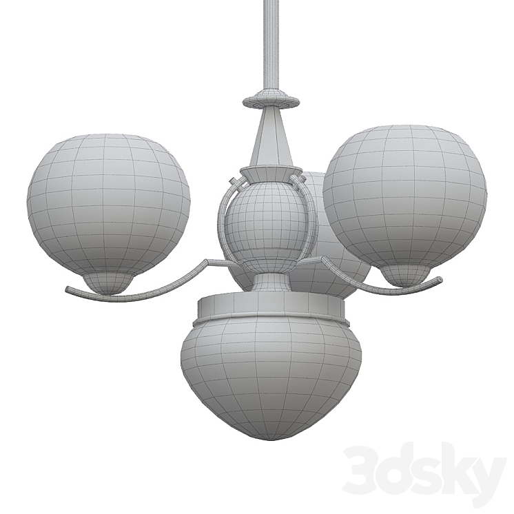 Art Deco 3DS Max Model - thumbnail 2