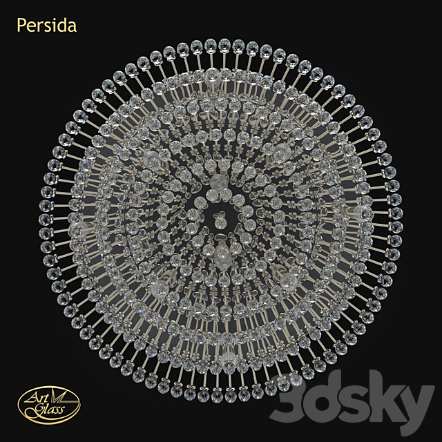 Art Glass _ Persida 3DS Max Model - thumbnail 2