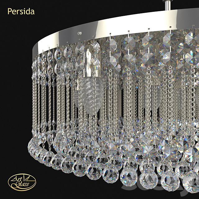 Art Glass _ Persida 3DS Max Model - thumbnail 3