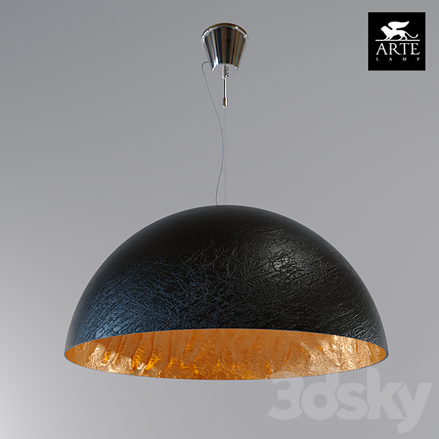 Arte Lamp Dome A8149SP-3GO 3DSMax File - thumbnail 1