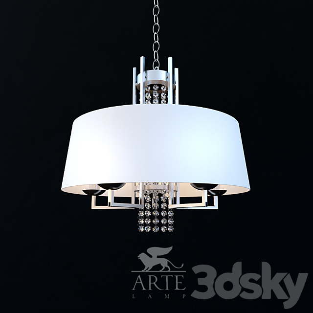 ArteLamp Padova A9490SP-5CC 3DS Max Model - thumbnail 1