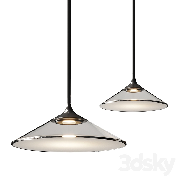 Artemide Orsa Pendant Lamps 3DS Max Model - thumbnail 1