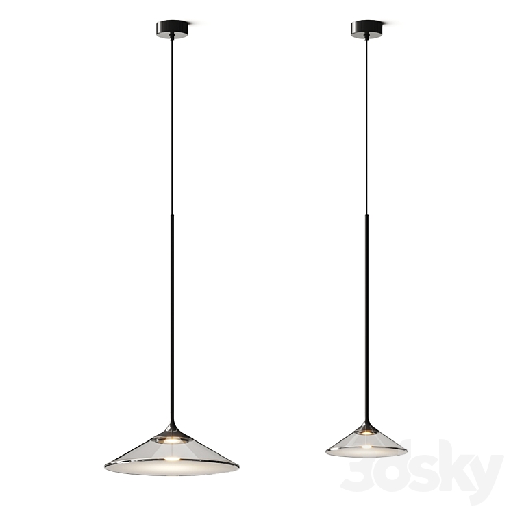 Artemide Orsa Pendant Lamps 3DS Max Model - thumbnail 2