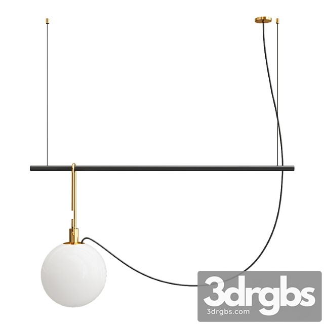 Artemide Pendant Lamp 3dsmax Download - thumbnail 1