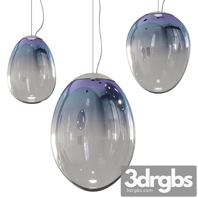 Artemide Stellar Nebula Pendant Lamps 3dsmax Download - thumbnail 1