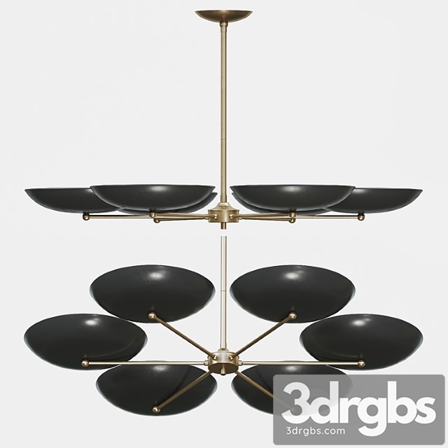 Arteriors griffith chandelier - thumbnail 1