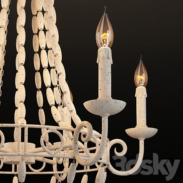 ARTERIORS Louis Small Chandelier 3DS Max Model - thumbnail 2