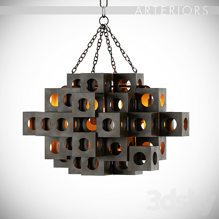 Arteriors Matthew Pendant 3DS Max - thumbnail 1