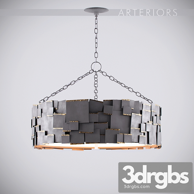 Arteriors Monty Chandelier 2 3dsmax Download - thumbnail 1