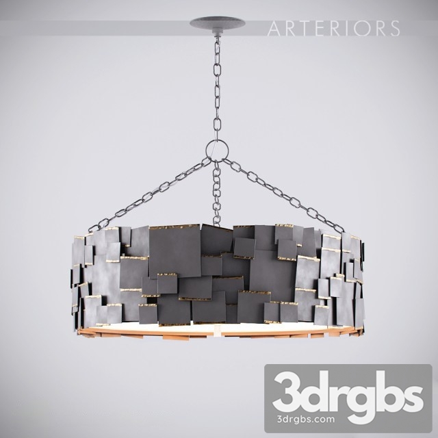 Arteriors Monty Chandelier 3dsmax Download - thumbnail 1