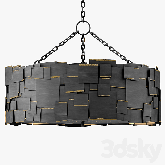 Arteriors Monty Chandelier 3DSMax File - thumbnail 1