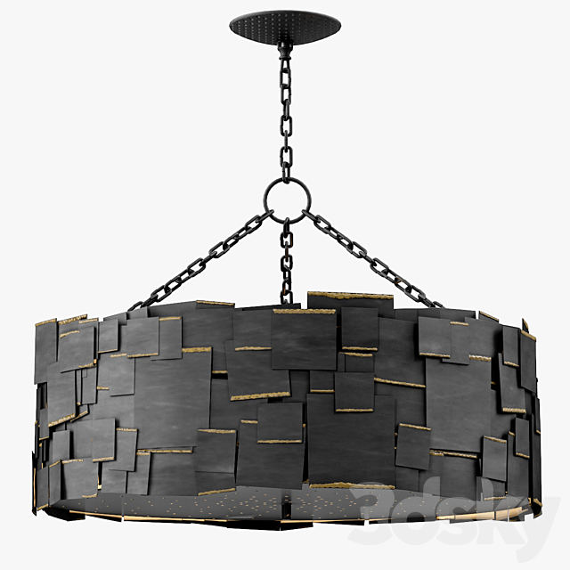 Arteriors Monty Chandelier 3DSMax File - thumbnail 2