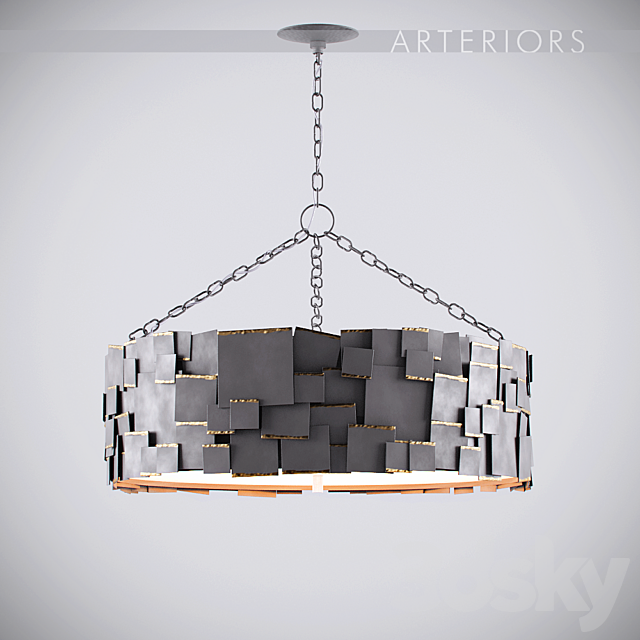 Arteriors Monty Chandelier 3DSMax File - thumbnail 1