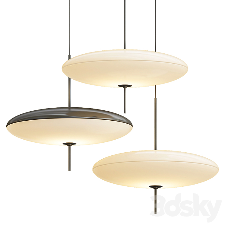 Astep Pendant Light 3DS Max Model - thumbnail 1