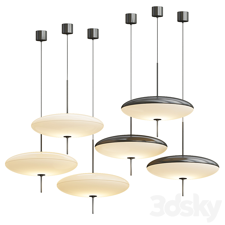 Astep Pendant Light 3DS Max Model - thumbnail 2