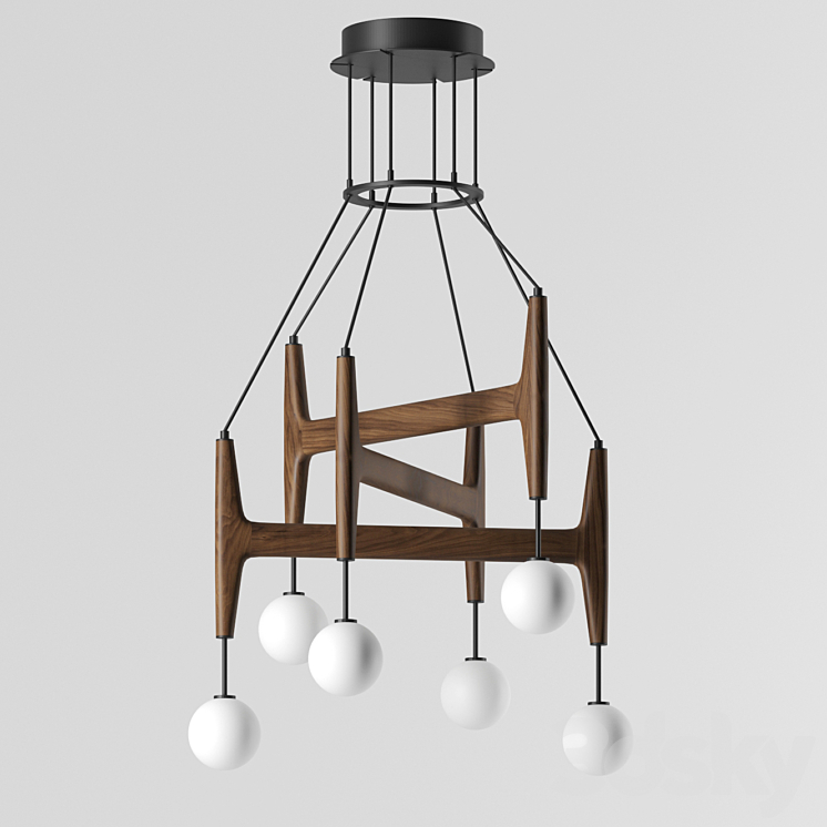 Astra lamp 3 by Porada 3DS Max Model - thumbnail 1