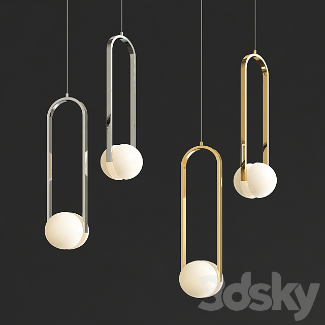 Audrey Pendant Light 3DSMax File - thumbnail 1