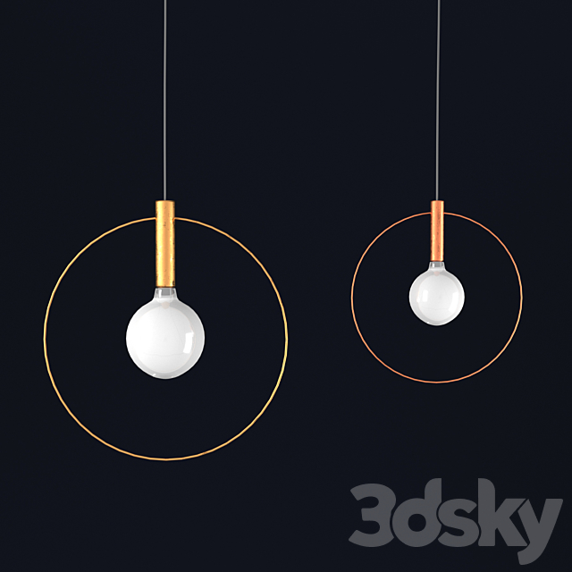 Aura light lamp 3DSMax File - thumbnail 2