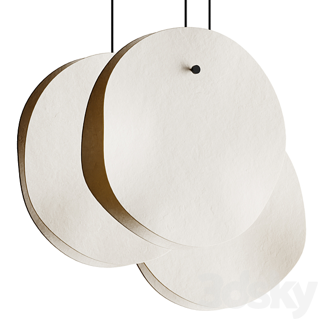 Aura pendant lamp 3ds Max - thumbnail 1