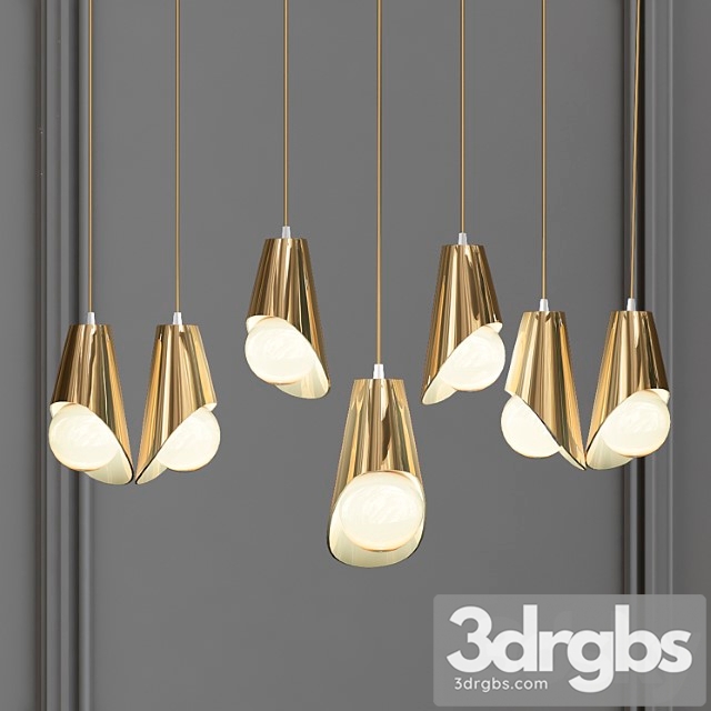 Avroko pendant lamp 3dsmax Download - thumbnail 1