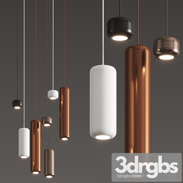 Axolight urban mini pendant lamps 3dsmax Download - thumbnail 1