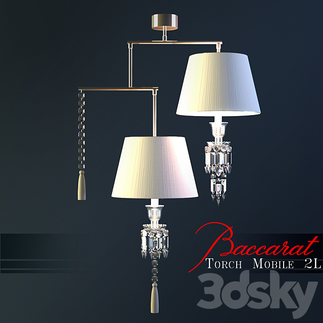 Baccarat-Torch Mobile 2L 3ds Max - thumbnail 1