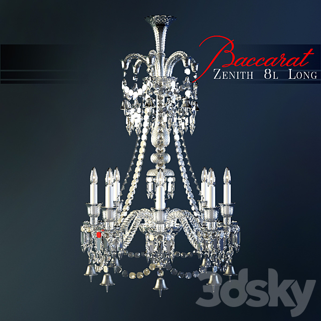 Baccarat – Zenith 8l Long 3ds Max - thumbnail 1