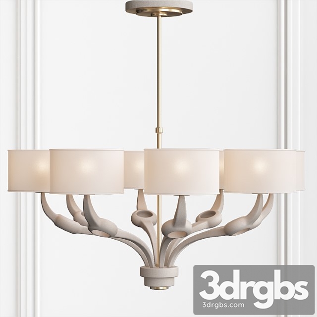 Baker anneau chandelier 3dsmax Download - thumbnail 1