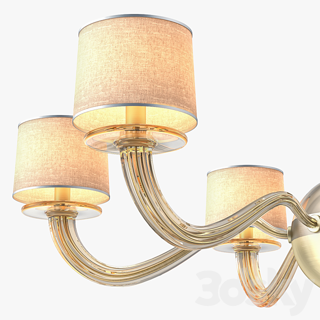 Baker Signature Chandelier 3DSMax File - thumbnail 3