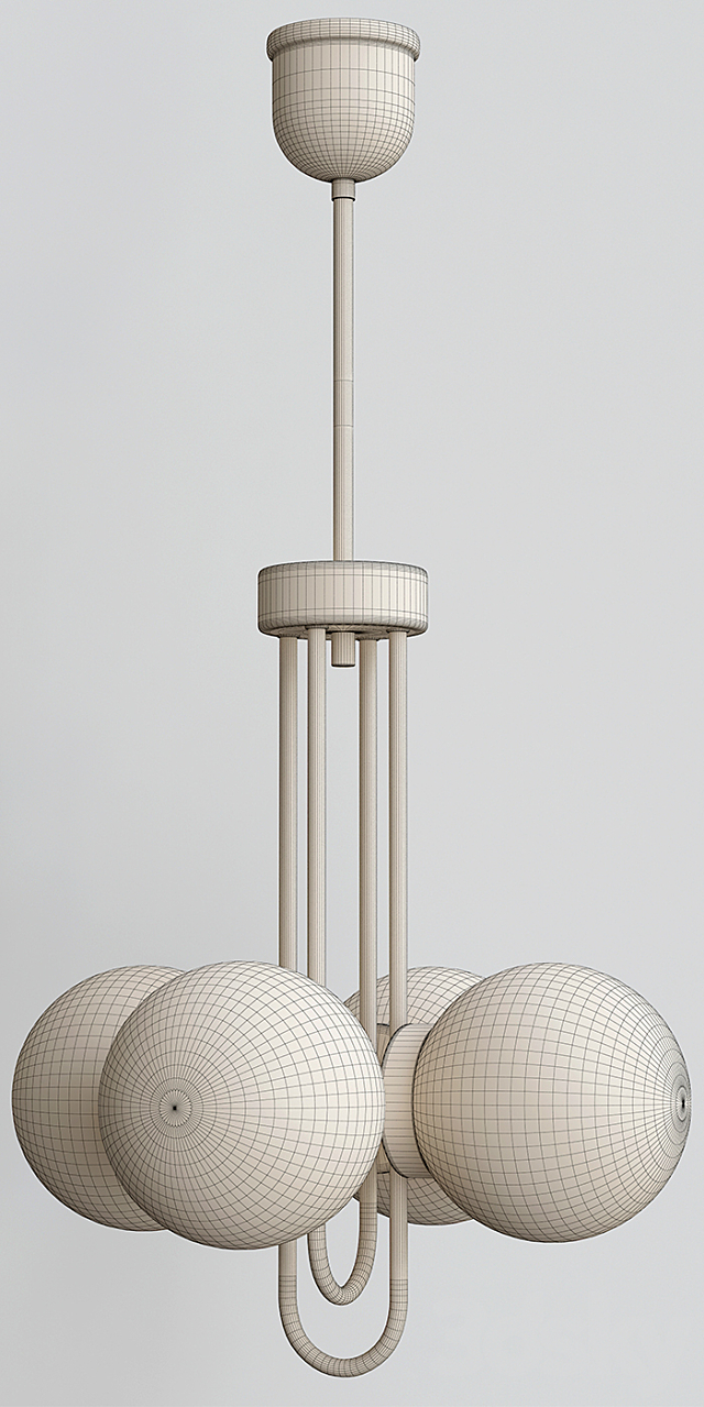 Balls pendant light 30s 3DSMax File - thumbnail 4