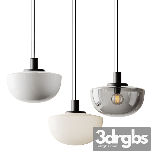 Bank Pendant Lamp From Menu 3dsmax Download - thumbnail 1