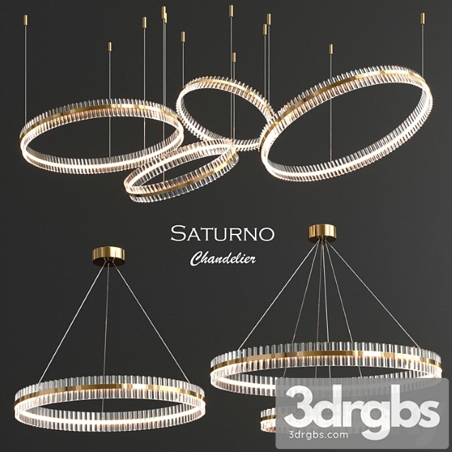 Baroncelli saturno chandelier – 3 type - thumbnail 1