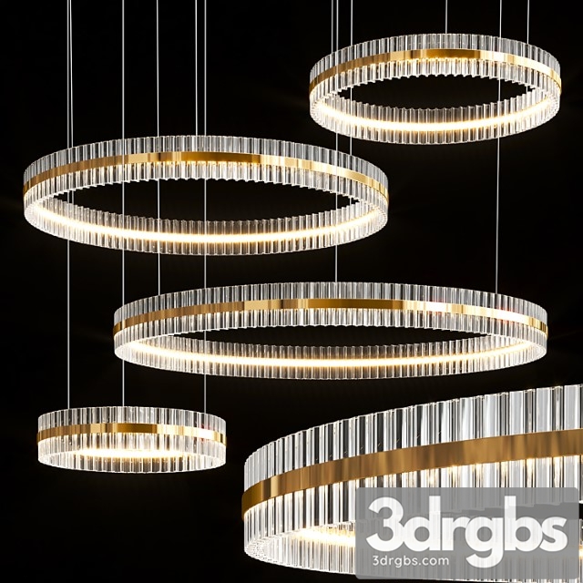 Baroncelli saturno chandelier - thumbnail 1