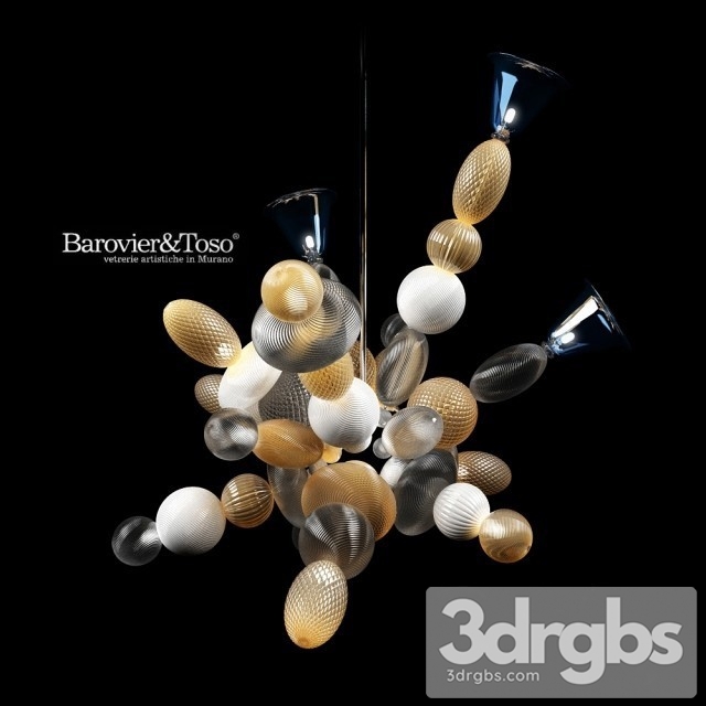 Barovier Lamp Toso Palmyra 3dsmax Download - thumbnail 1