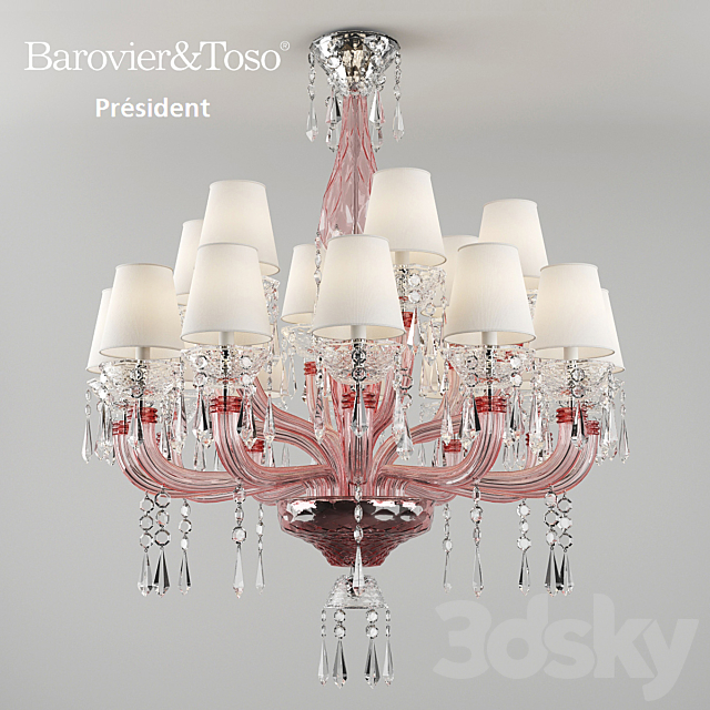 Barovier&Toso President 5695 _ 18A 3DSMax File - thumbnail 1