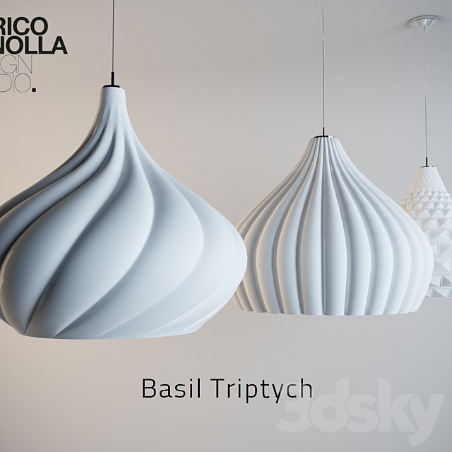 Basil Triptych 3ds Max - thumbnail 1