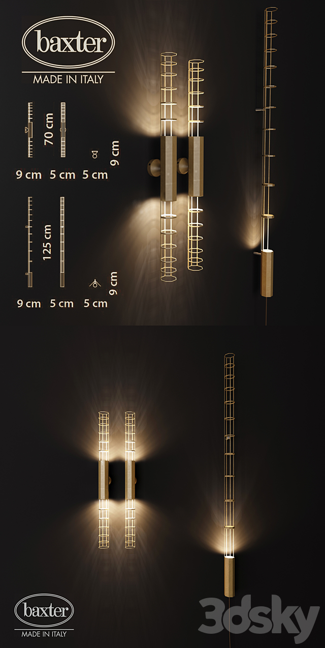 BAXTER SPACE | HALE | PALOMAR collection of Hubble 3DS Max Model - thumbnail 2