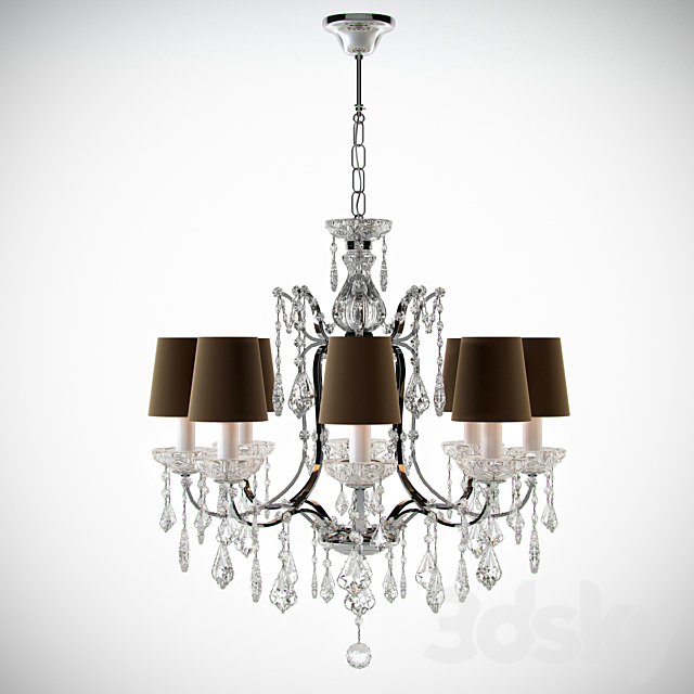 Bella Figura Crystal Chandelier CL357 3DSMax File - thumbnail 1