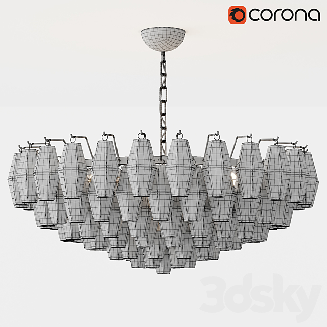 Bella Figura POLY CHANDELIER 3DSMax File - thumbnail 3