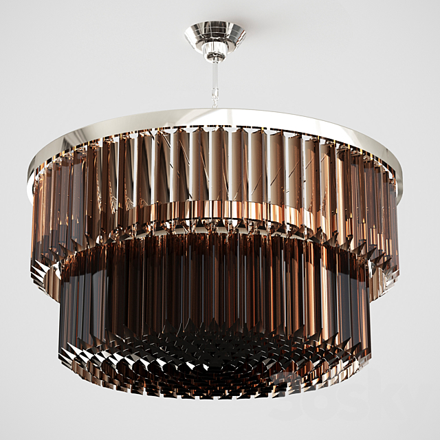 Bella Figura Two Tier Drum Chandelier (vray + corona) 3DSMax File - thumbnail 1