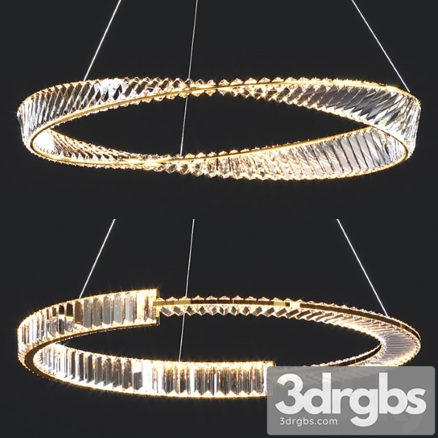 Bertolda ring chandelier 3dsmax Download - thumbnail 1