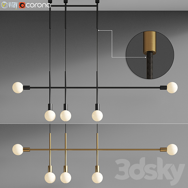 Bigkick Pendant Volkerhaug 3DSMax File - thumbnail 1